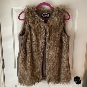 Ambiance Faux Fur Vest